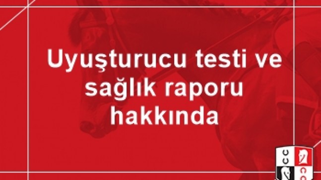 Uyuşturucu testi ve sağlık raporu hakkında