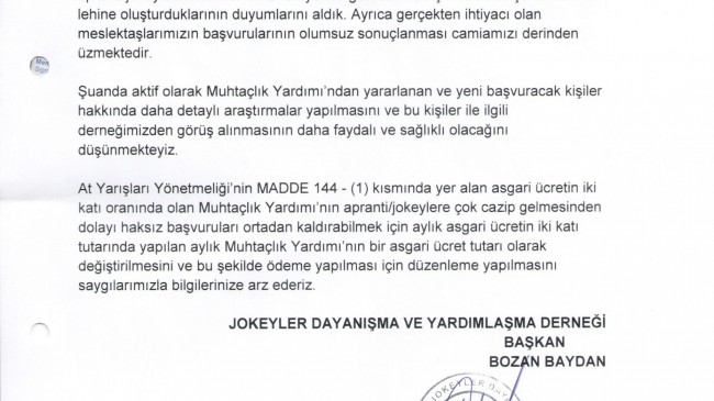 Muhtaçlık Yardımı Alanlar hakkında…