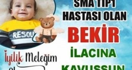 SMA TİP-1 hastası Bekir Bebek ilacına kavuşsun