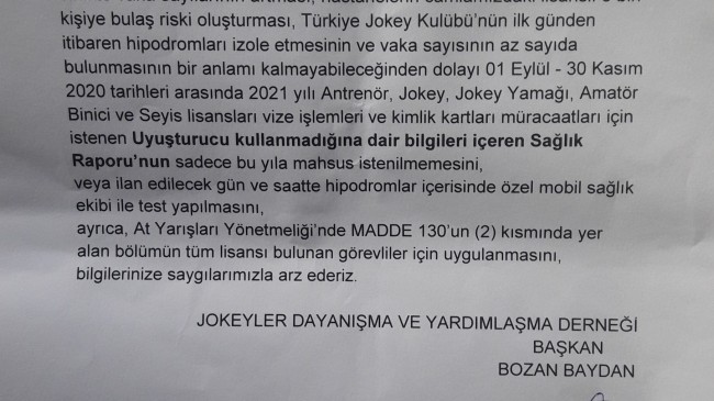 Vize işlemlerinde istenen ‘Uyuşturucu kullanmadığına dair bilgileri içeren Sağlık Raporu’ hakkında…